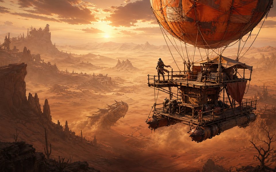 Raft® Survival : Desert Nomad — gameplay art