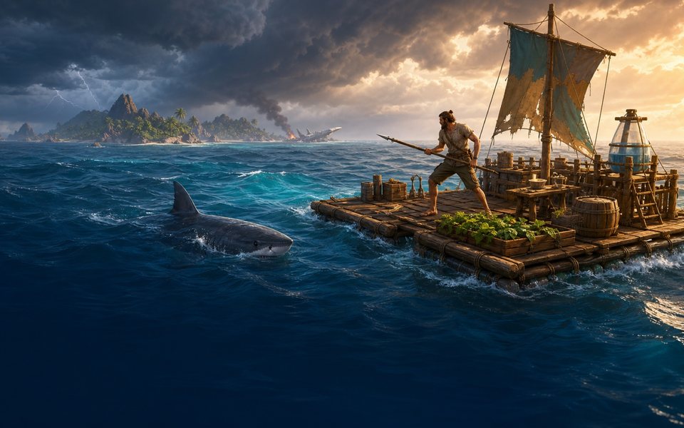 Raft® Survival - Ocean Nomad — gameplay art