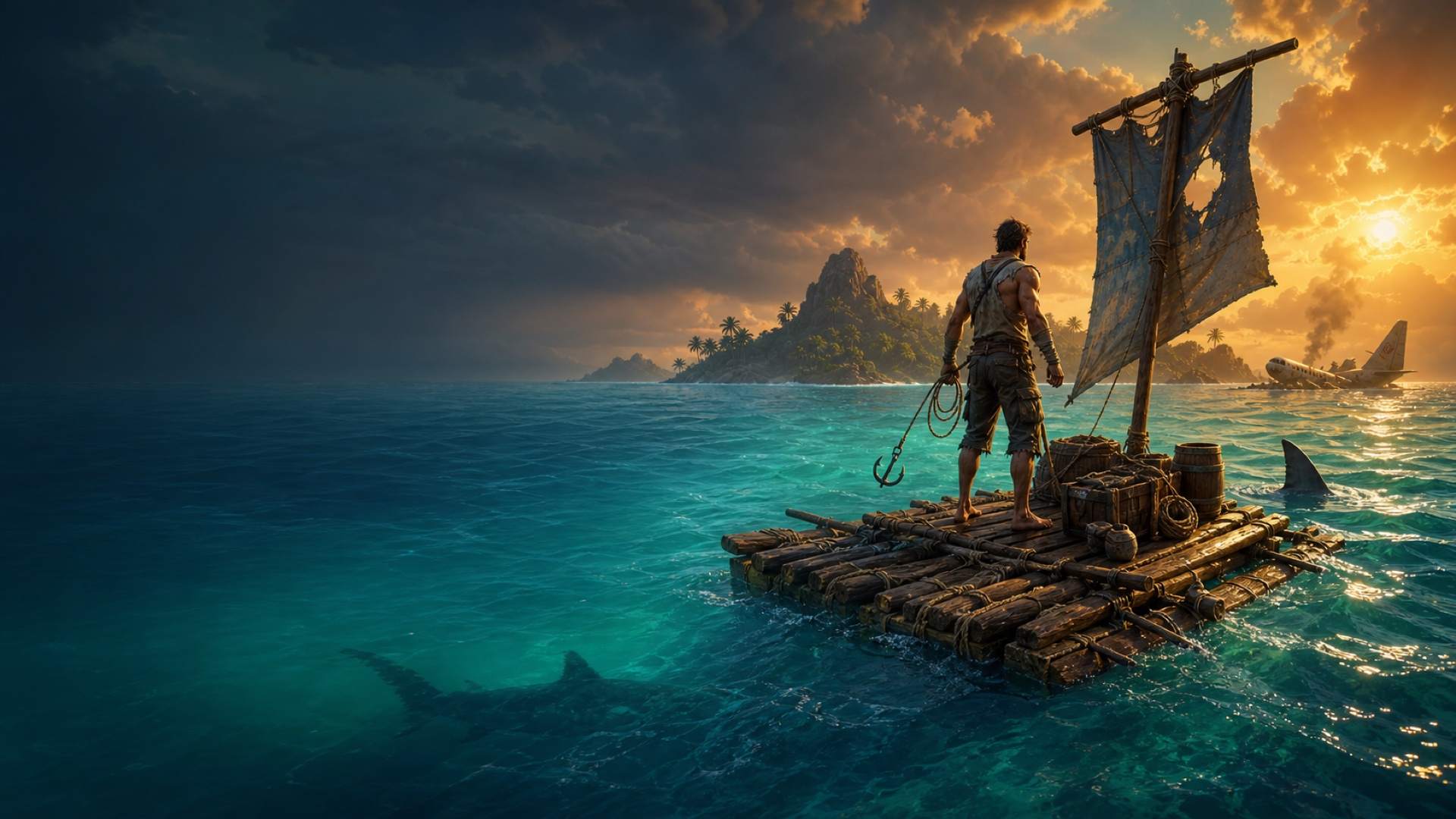 Survival Games Ltd key art: survival worlds from the studio's mobile games