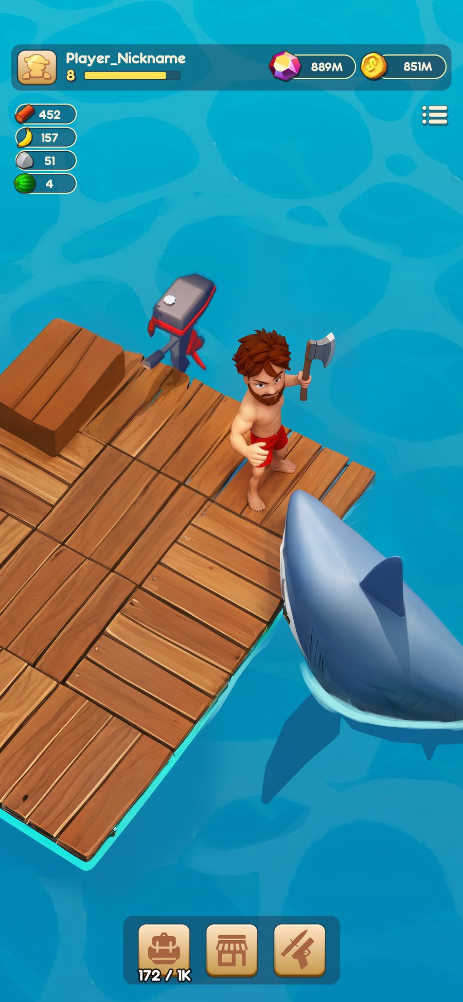 Raft® Survival Adventure Quest — official gameplay screenshot 1