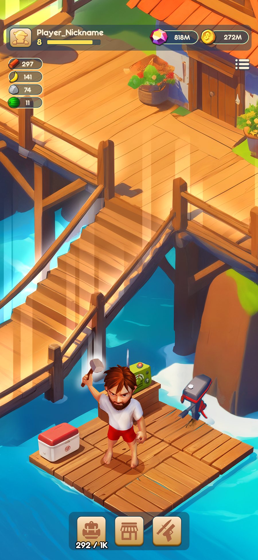 Raft® Survival Adventure Quest — official gameplay screenshot 2