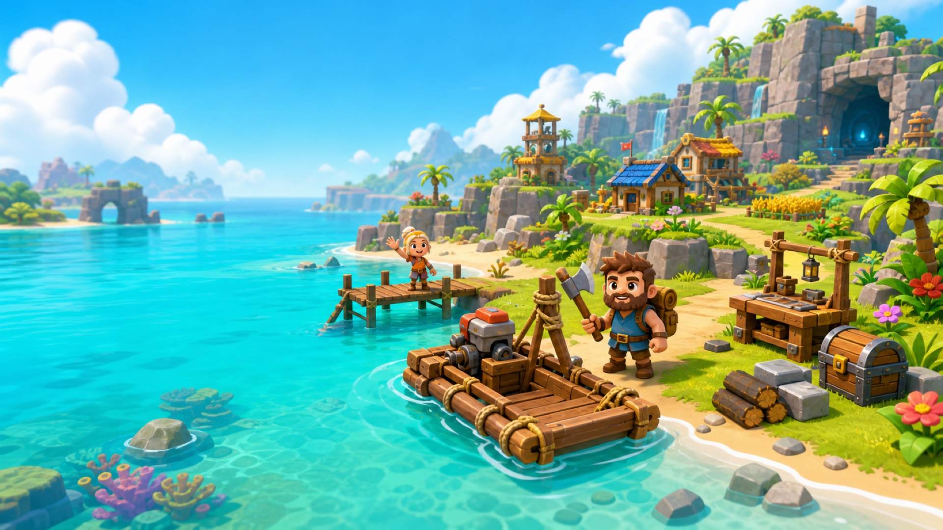 Raft® Survival Adventure Quest — key visual