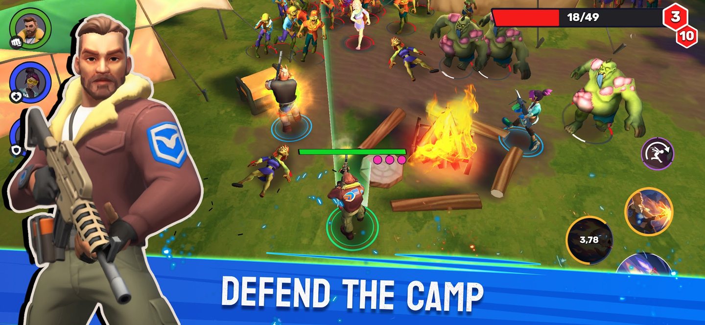 Dead.io - Zombie Survival Game — official gameplay screenshot 1