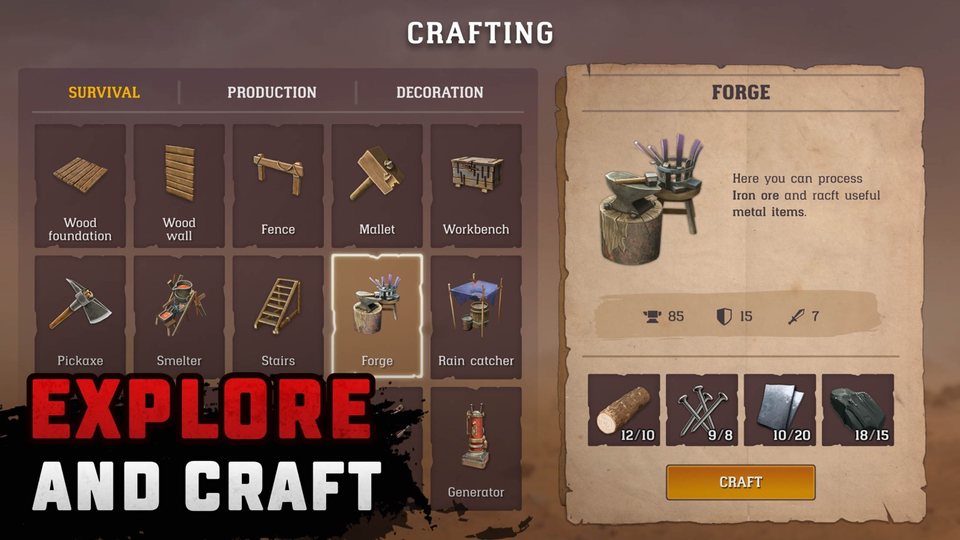 Raft® Survival : Desert Nomad — official gameplay screenshot 4