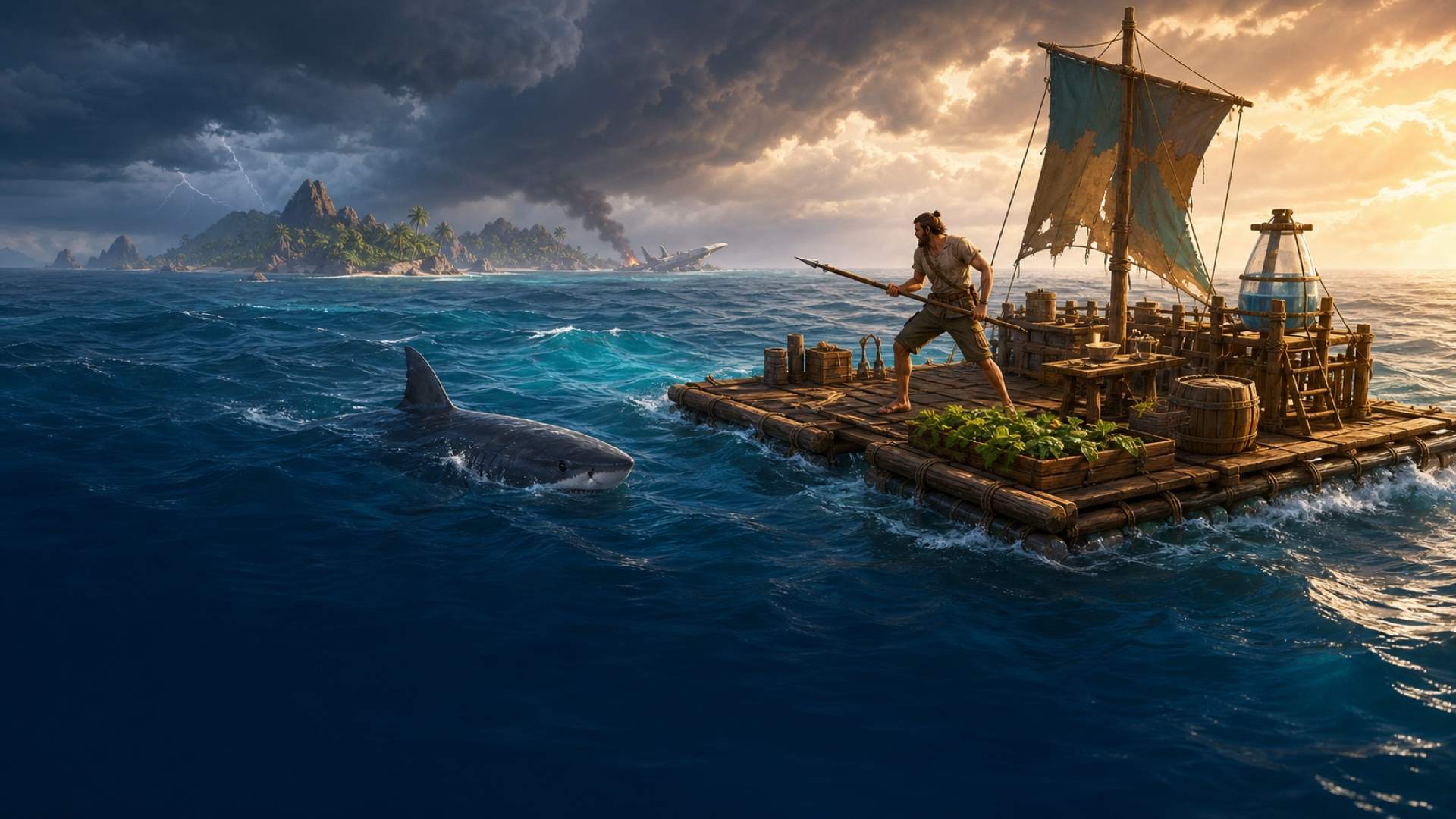 Raft® Survival - Ocean Nomad — key visual