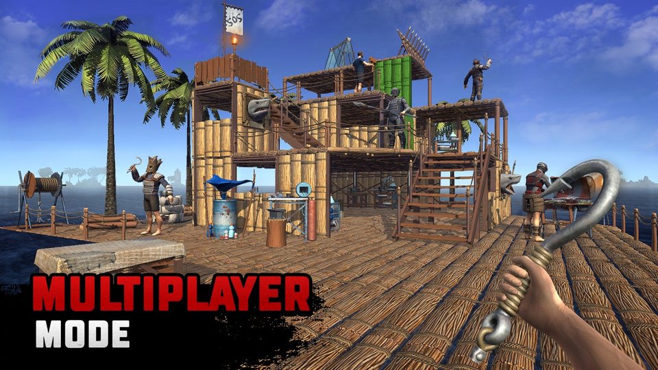 Raft® Survival: Multiplayer — official gameplay screenshot 1