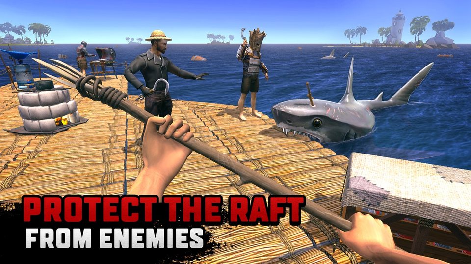 Raft® Survival: Multiplayer — official gameplay screenshot 2
