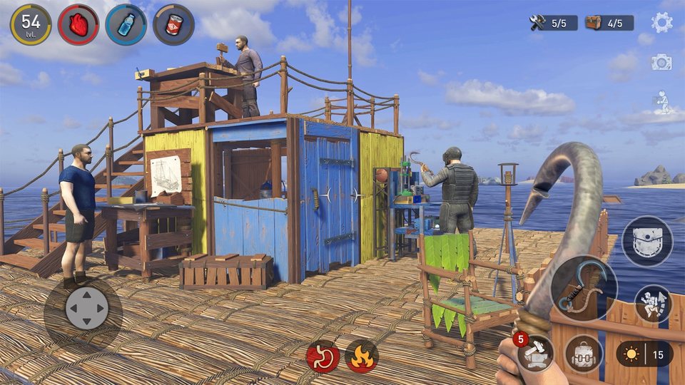 Raft® Survival: Multiplayer — official gameplay screenshot 3