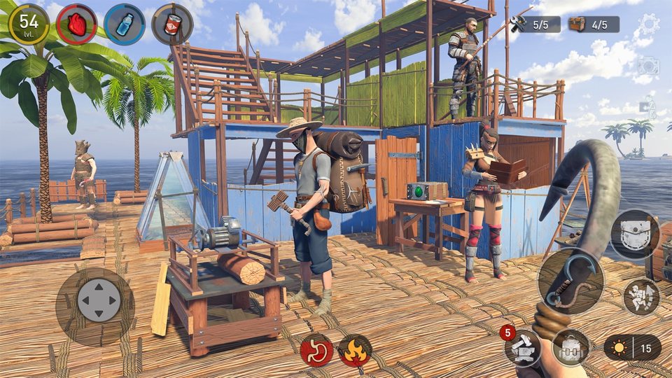 Raft® Survival: Multiplayer — official gameplay screenshot 4
