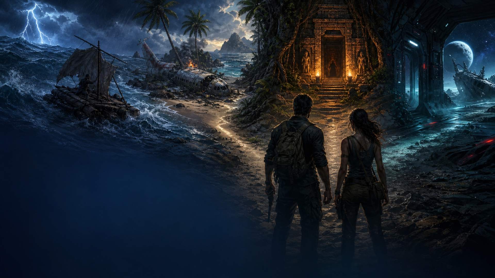 Survival Stories: Novel Games — key visual